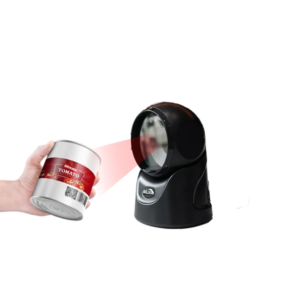 POS - 2D BUDGET DESKTOP BARCODE SCANNER FOR SUPERMARKET BN-BSD 201 - Image 2