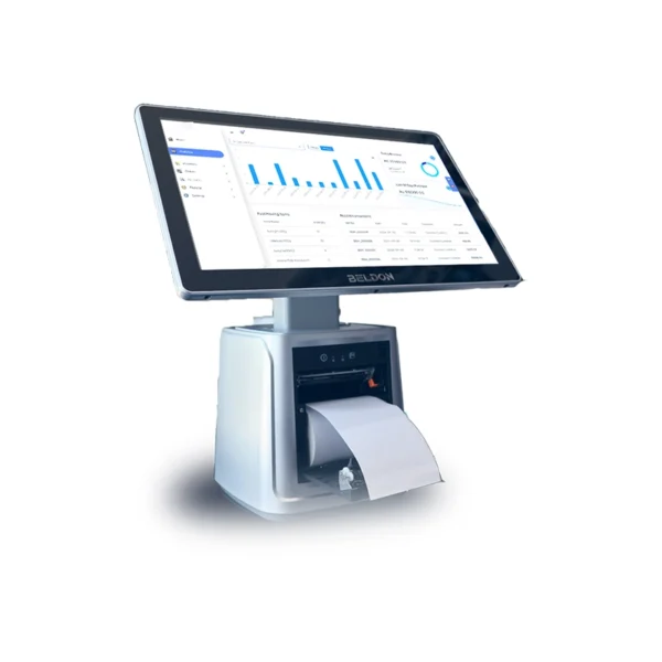 POS - CORE i5 TOUCH POS MACHINE  WITH INBUILT 80MM PRINTER