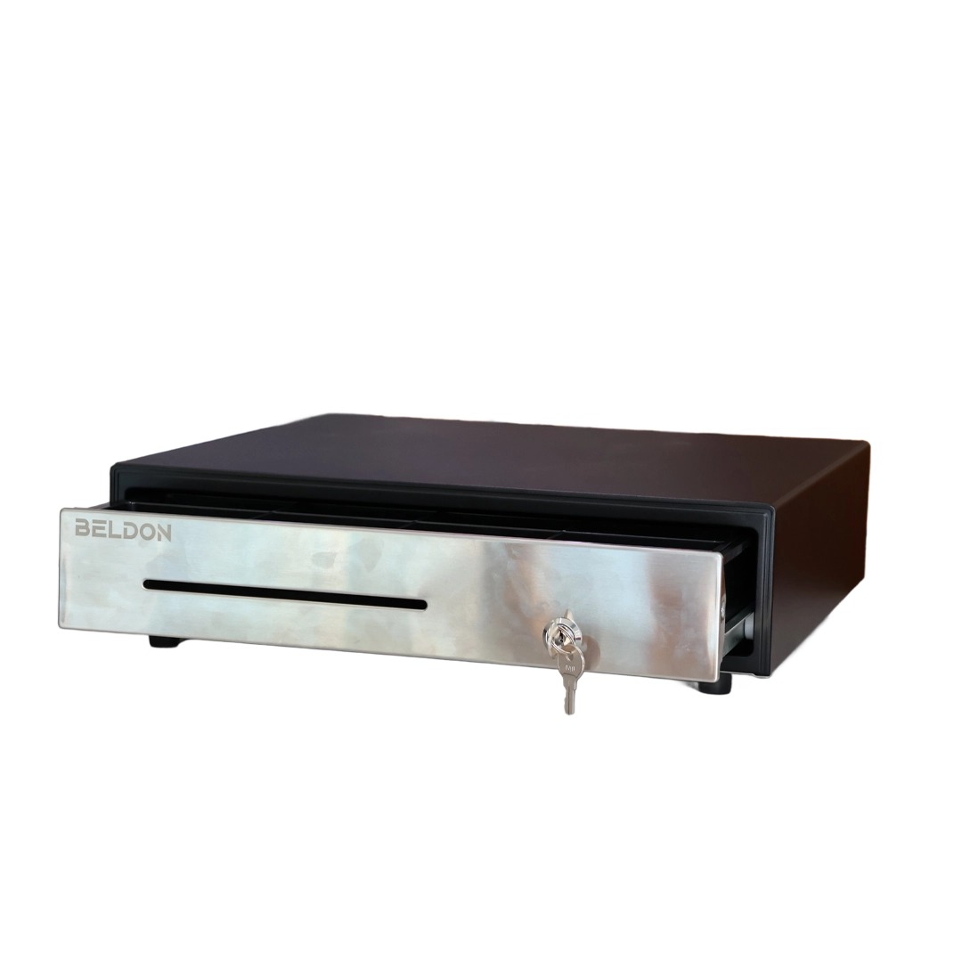 142e4807-617a-4f13-8f0d-906581a73e31-1.jpg BELDON HEAVY DUTY 5 NOTES AND 8 COINS CASH DRAWER