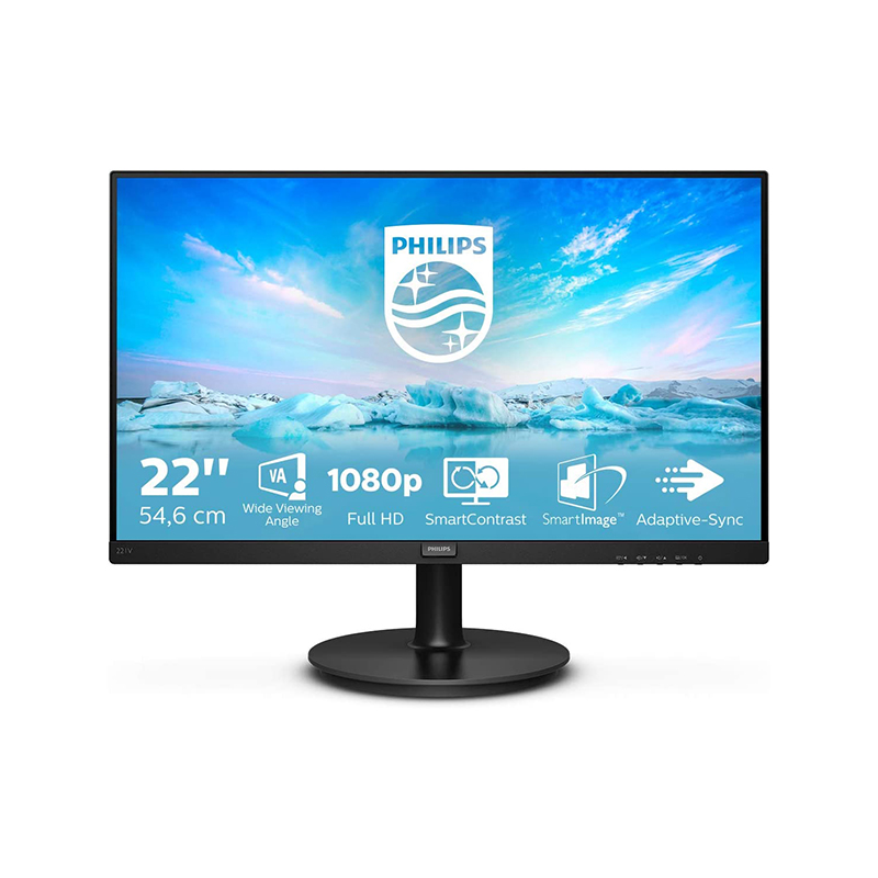 PHI-221V8-2-1.jpg PHILIPS 21.5 INCH MONITOR - PHI-221V8