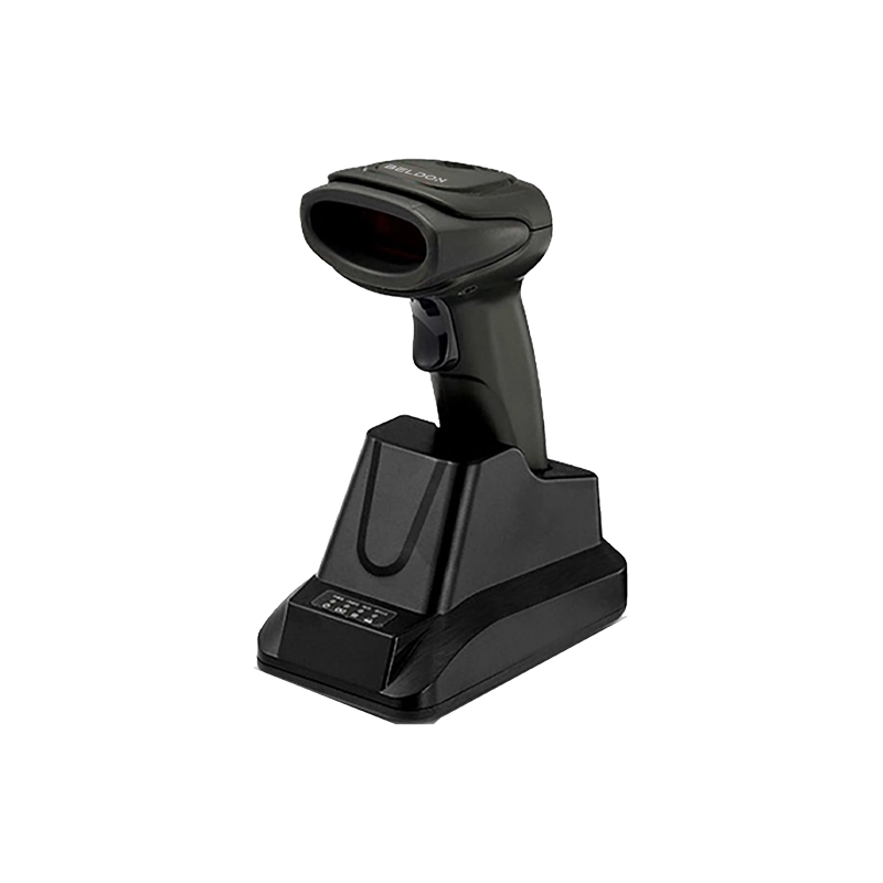 WIRELESS-BARCODE-SCANNER-1.webp BELDON - WIRELESS BARCODE SCANNER WITH CRADLE BASE (BN-9066RT)